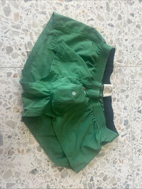 Men's Green Cotton Boxers with Elastic Waistband